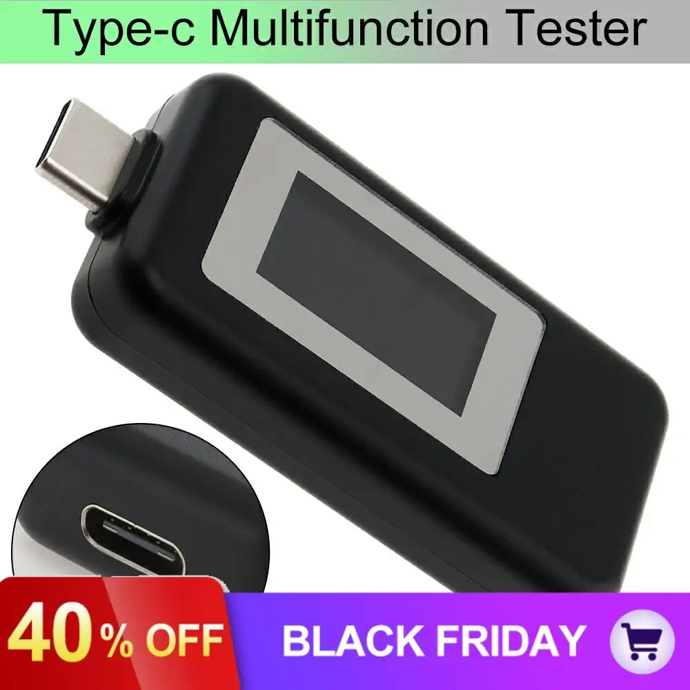 Тестер батареи 4 В до 20 В/0A до 3A USB зарядное устройство мощность Батарея ёмкость тестер напряжение измеритель тока