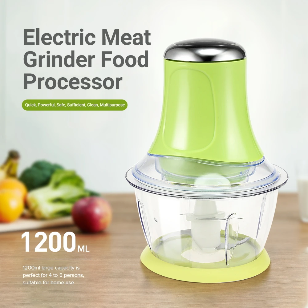 Multifunctional Electric Meat Grinder Stainless Steel Food Processor