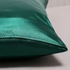 Solid Color Pillow Cover High Quality Rayon Pillow Case Cover Envelope Pillowcase 50x70 50x90 Cover For Pillow 4