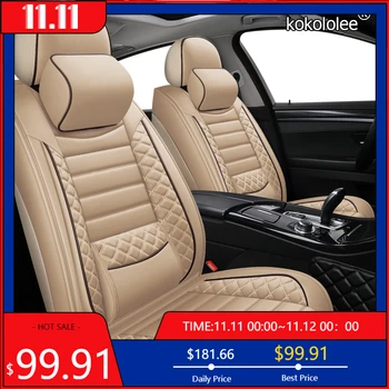 

kokololee leather car seat cover For infiniti qx80 m37 qx70 fx ex jx qx50 qx80 q70 qx60 q50 esq qx30 q30 q60 car protector
