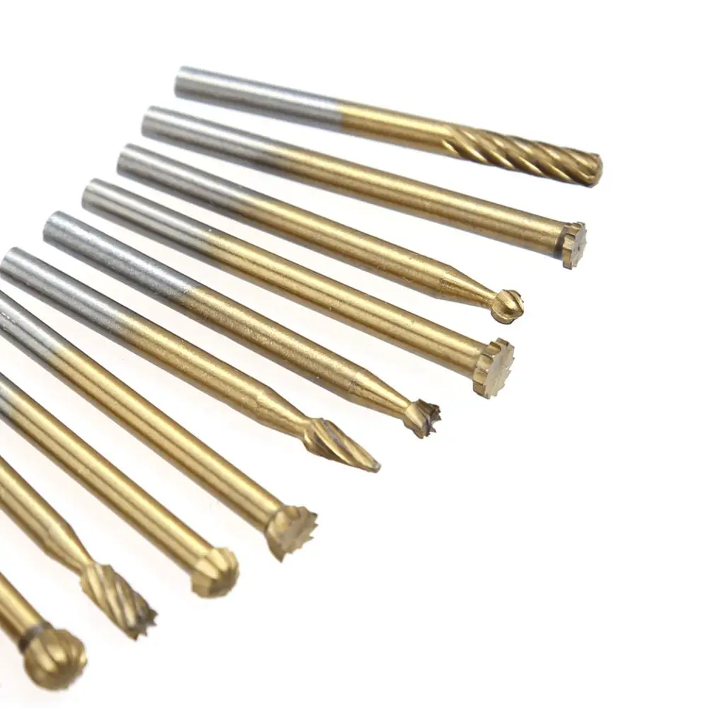20 шт./лот набор инструментов для фрезерования металла сверла гравировки по