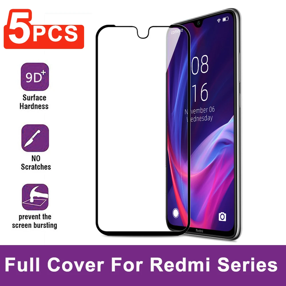 Закаленное стекло для Xiaomi Redmi Примечание 5A S2 4X5 6 6A 7A Pro Защита экрана Note 4 4X 5 Plus