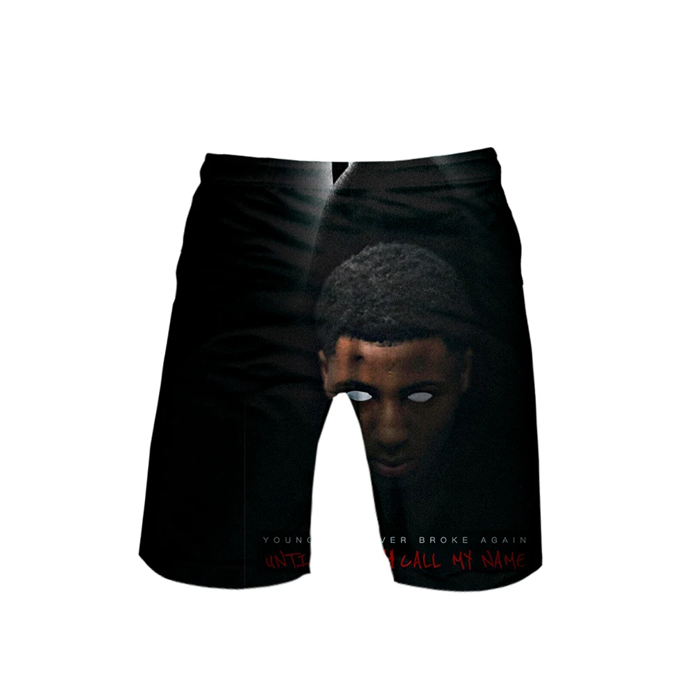 YoungBoy 3D с принтом в стиле хип-хоп для новые летние быстросохнущая Пляжные шорты Повседневная модная обувь модные, красочные цвета удобные Шорты