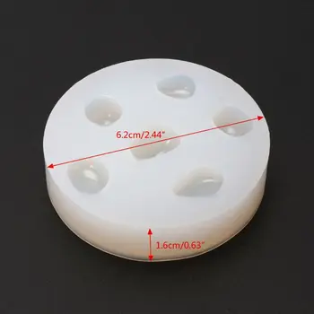 

Pebbles Irregular Stone Silicone Mold DIY Resin Jewelry Pendant Charm Making