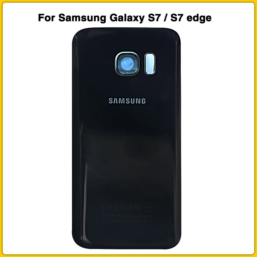 Чехол на заднюю панель для samsung Galaxy S7, G930, S7 edge, G935, задняя крышка на батарейке, задняя крышка на дверь, чехол на шасси
