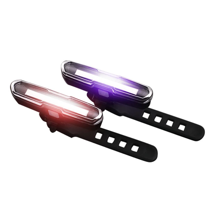 

LED USB Rechargeable Front Rear Bicycle Light Lithium Battery Bike Taillight Cycling Helmet Light Lamp Mount Bicycle Accessories