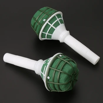 

6X NEW DIY Bridal Handle Wedding Decorate Flower Decoration Bouquet Foam Holder H7ED