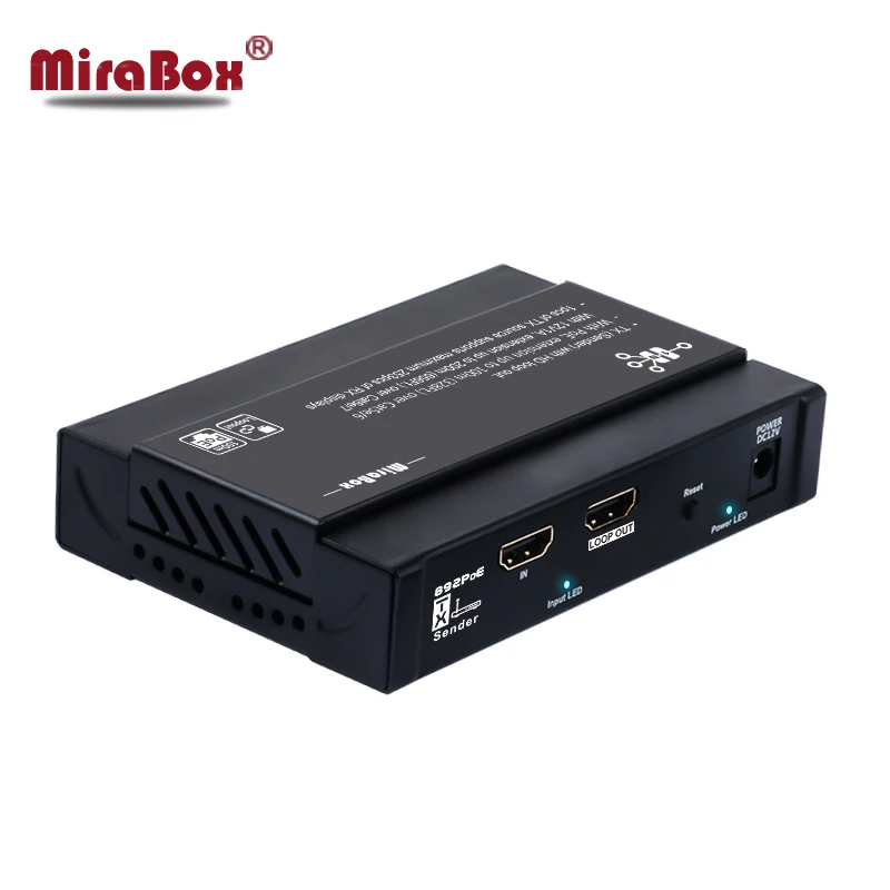 HDMI-удлинитель 1080P Over IP с одним кабелем CAT5e/ CAT6 до 3 5 футов мм аудио экстрактором