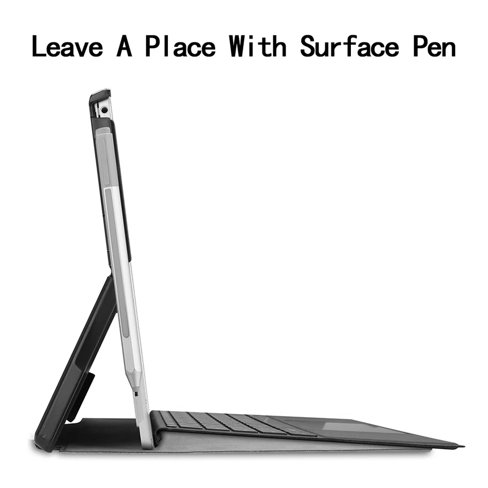Case da Tabuleta do Couro do Plutônio de Mtt para Microsoft Dobre o Suporte da Aleta Surface 7 12.3 Polegada Capa Protetora Graffiti Escudo Funda Pro 4 5 6 - Imagem 5