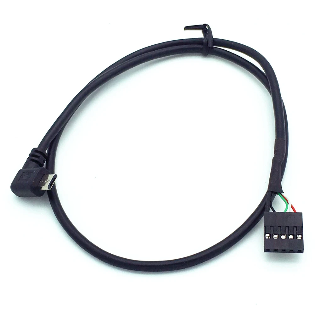 Кабель адаптер для заголовка Micro USB папа 50 см Pc прочный разъем материнской платы
