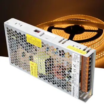

PWM Intelligent Control Switch Power Supply IP20 for Low Voltage LED Strip 100~120VAC or 200~240VAC to DC24V 250W