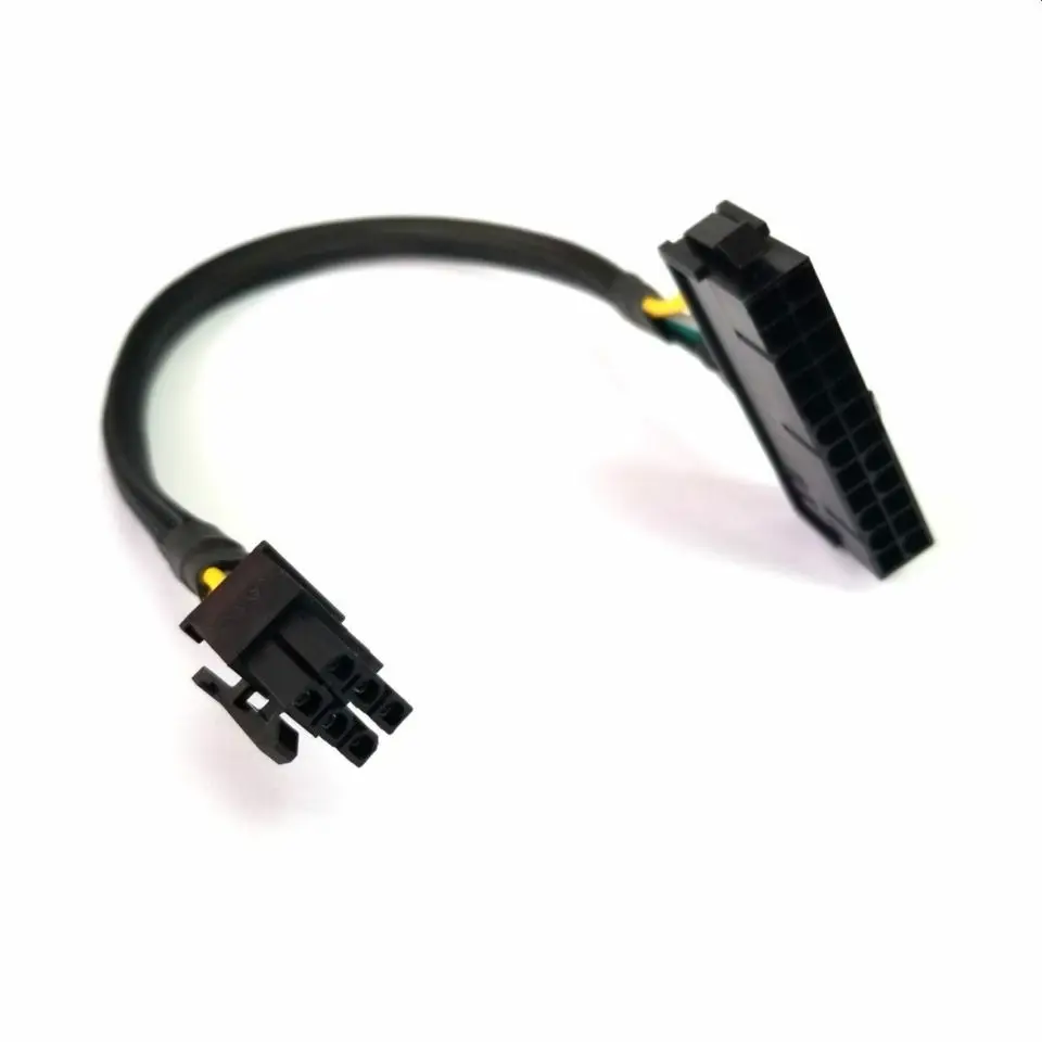 30pcs ATX PSU Standard 24Pin Female to 6P Male
