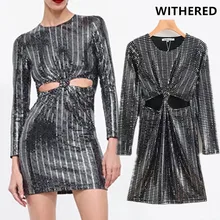 Увядший фон Англия личность оболочка блестки пикантное вечернее платье женское Платье vestidos de fiesta de noche мини-платье vestidos пиджаки для женщин