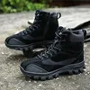 Tactical Military Boots Men Genuine Leather US Army Hunting Trekking Camping Mountaineering Winter Work Shoes Zapatos Hombre ► Photo 3/6