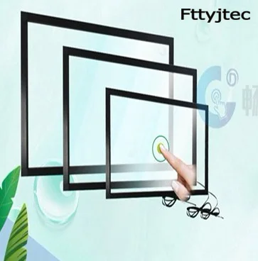Fttyjtec 32inch multi touch screen frame 20 points IR touch screen panel for showroom