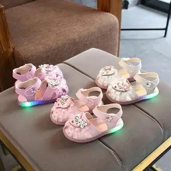 

Toddler Infant Girls Sandals Baby Girls Summer Sandals Sports Leisure Princess Shoes Light Girls shoes Kids Sandal