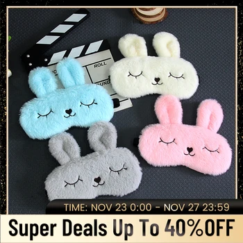 

Ice Heat Compress Eye Cover Bunny Sleeping Eye Mask Funny Cold Pack Gel Sleep Mask Rest Eye Band Eyepatch Sleep Aid Blindfold