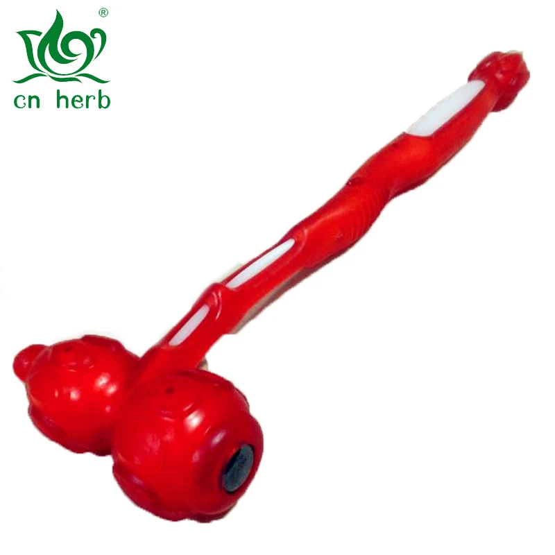 CN Herb Elasticity Gourd Hammer Fitness Health Device Beat The Meridian Massage Hammer Magnetic Therapy Hammer Massage