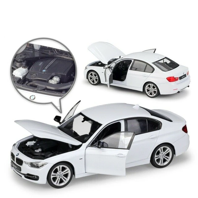 Welly 1:24 Bmw F30 335i White Diecast Model Car Vehicle New In Box -  Railed/motor/cars/bicycles - AliExpress