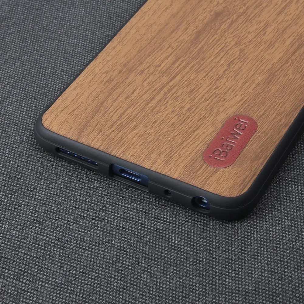 Деревянный дизайнерский чехол для Xiaomi Redmi Note 7 6 5 Pro с держателем силиконовая