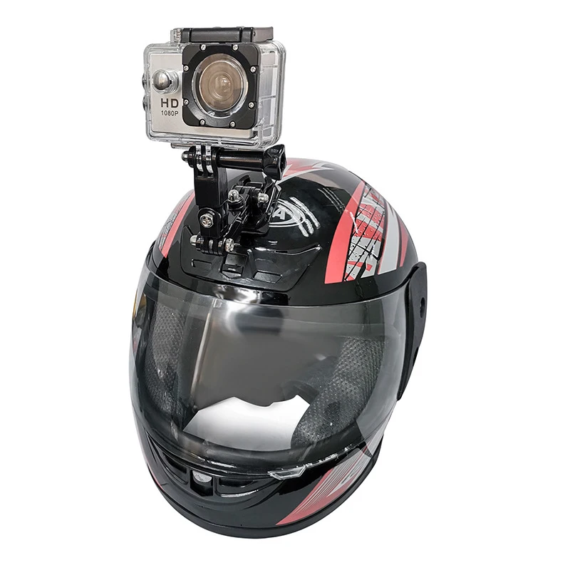 Регулируемое основание Крепление для Gopro Hero 8 7 6 5 Xiaomi Yi 4k Sjcam Sj4000 Sj7 экшн-камера штатив шлем ремень крепление аксессуар