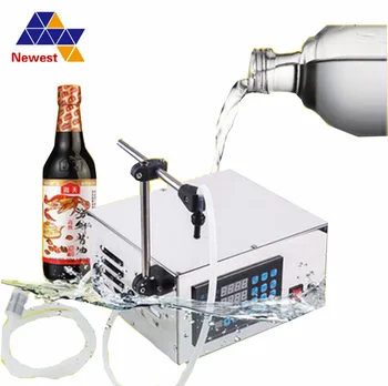 

220V 5-3500ML Electric Liquid Filling Machine Digital Filling Machine Vinegar Beverage Filling Equipment