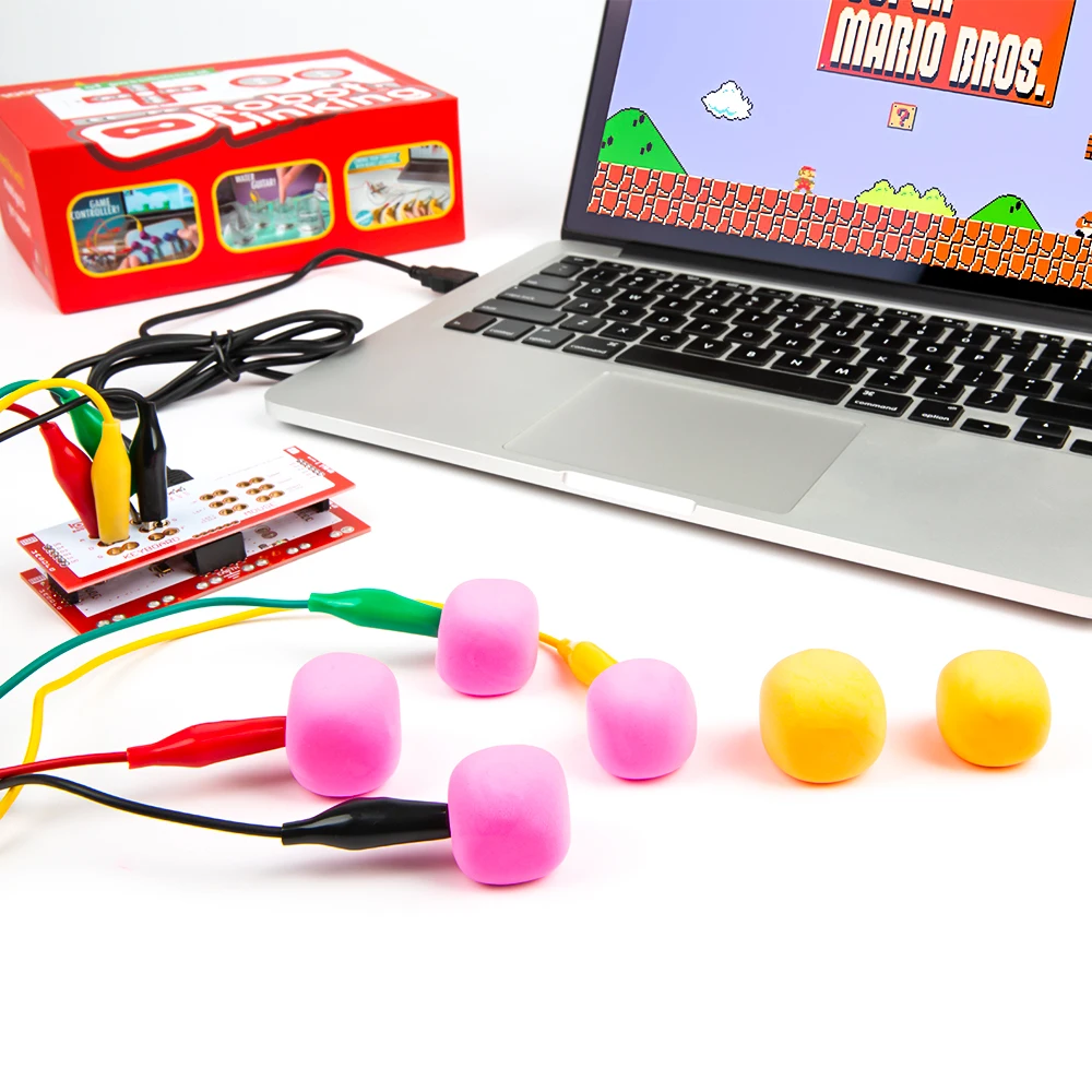  Hot Alligator Clip Jumper Wire Standard Controller Board DIY Creative Keyboard Kit Basic Version Ed