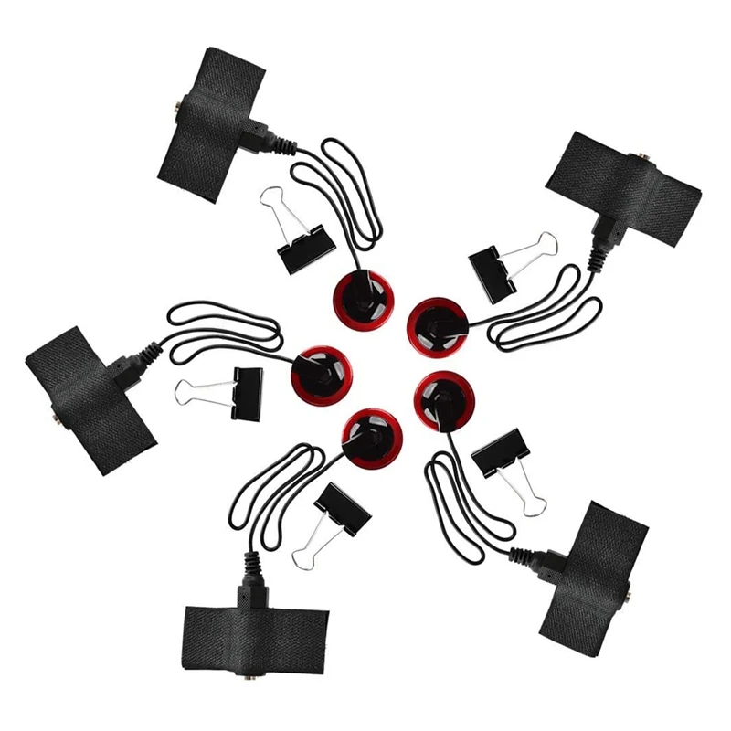 

5 Pieces of Piezoelectric Torch Pickup Suitable for Guitar, Violin, Violin, Kello, Banjo, Ukulele, Mandolin, Etc.