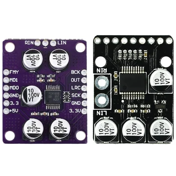 

2 Set 24Bit o Stereo A/D Converter ADC Decoder Amplifier Player Board Module PCM1802 & PCM1808