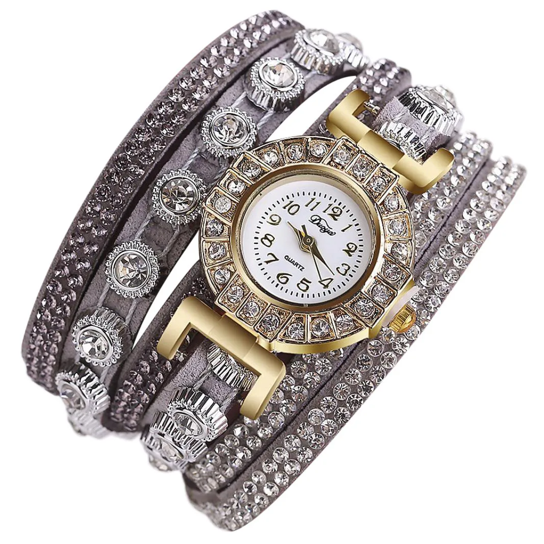Designer Brand Luxury Women CCQ Fashion Casual Quartz Women Rhinestone Watch Bracelet Watch reloj mujer relogio feminino