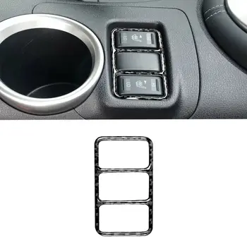 

Carbon Fiber Center Console Frame Cover Trim Sticker For Nissan 370z Z34 2009-2020 High Quality Direct Replacement Accessories