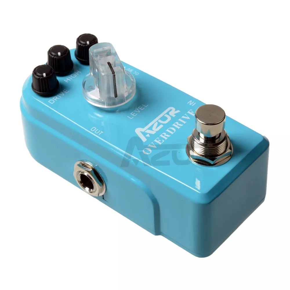 AZOR AP-308 Overdrive мини-гитарный эффект педаль мини-педаль эффект аксессуары Overdrive гитарные педали аксессуары Гитара Новинка