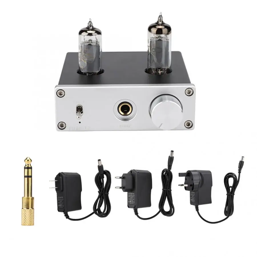 TUBE-2 Electronic Tube Headphone Amplifier Independent Replaceable 20Hz-20kHz headphone amplifier tube |