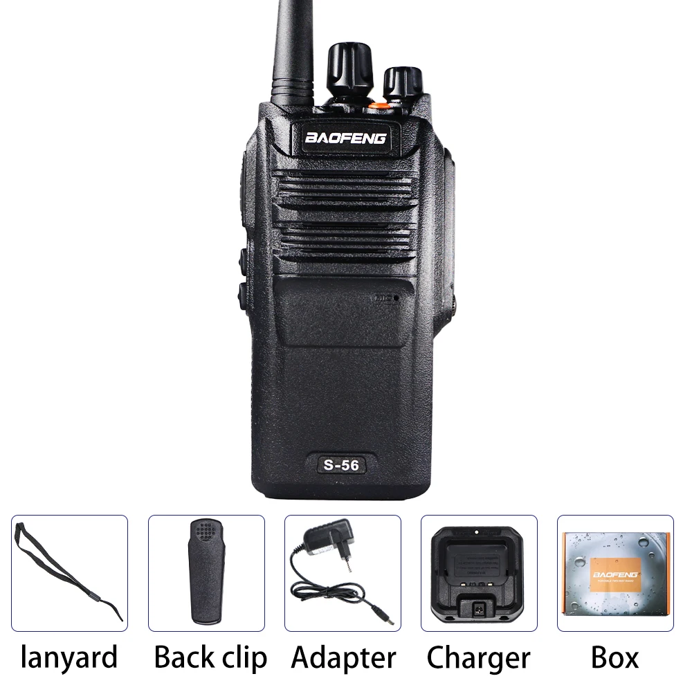 10 Вт Baofeng S-56 UHF рация высокой мощности BF-9700 IP67 Водонепроницаемый CB Ham двухстороннее радио HF трансивер S56 обновление UV-9R Plus