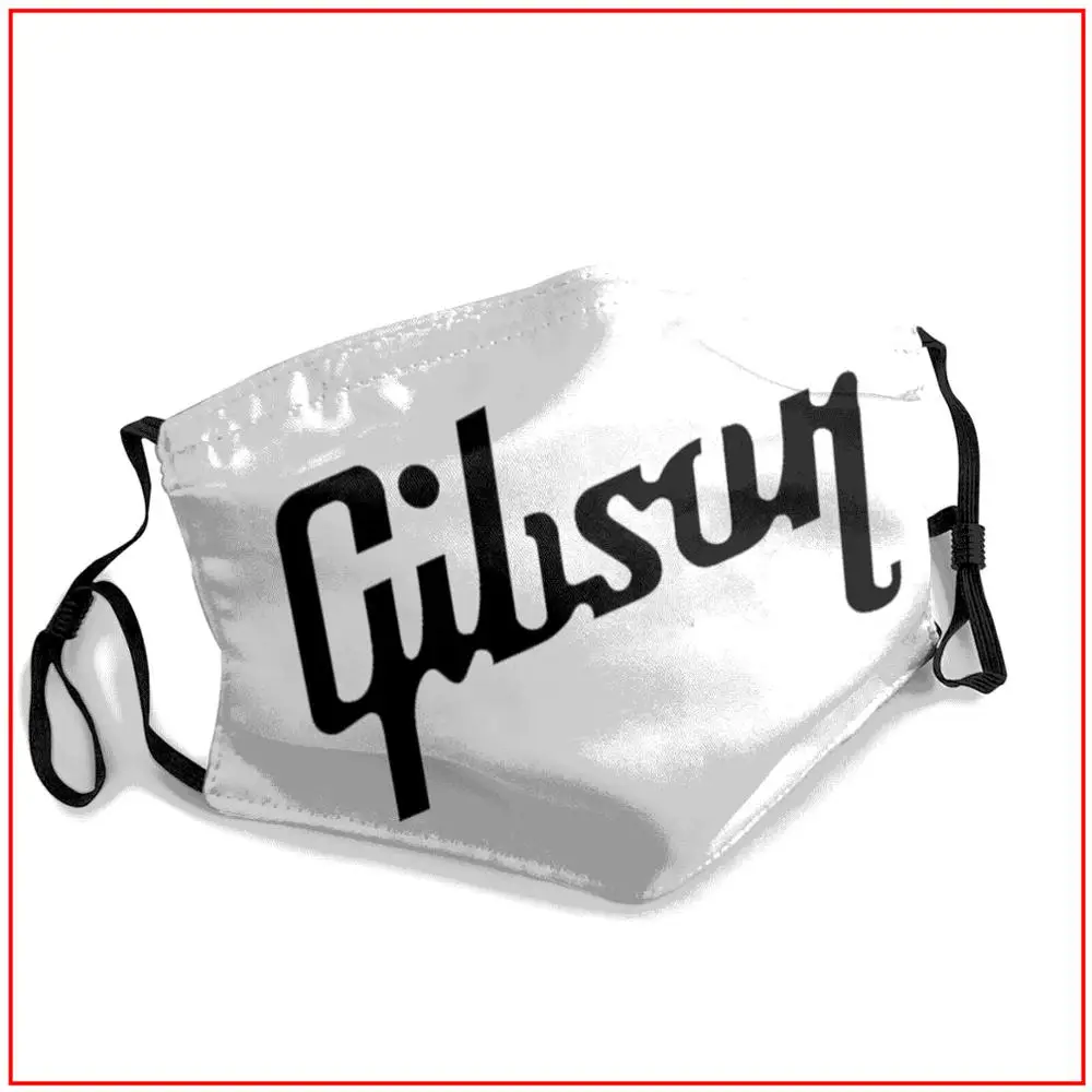 Gibson логотип Teassa Herdian дети Мужчины Женщины маска для лица маски фильтра галстук