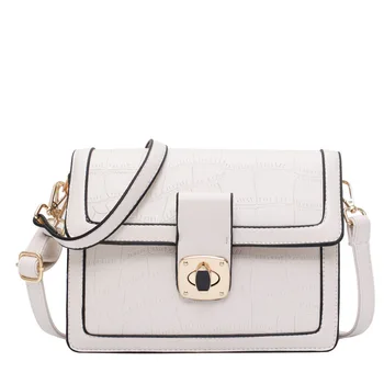 

2020 Shoulder Leather Women's Handbags Black Fashino Trend Ladies Handbags Crossbody Bag