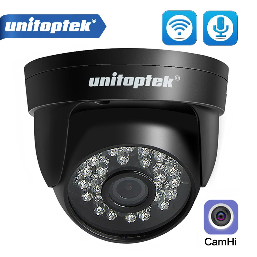 HD 1080P Wi Fi IP камера Аудио Беспроводная Onvif для видеонаблюдения купольная ИК 20 м
