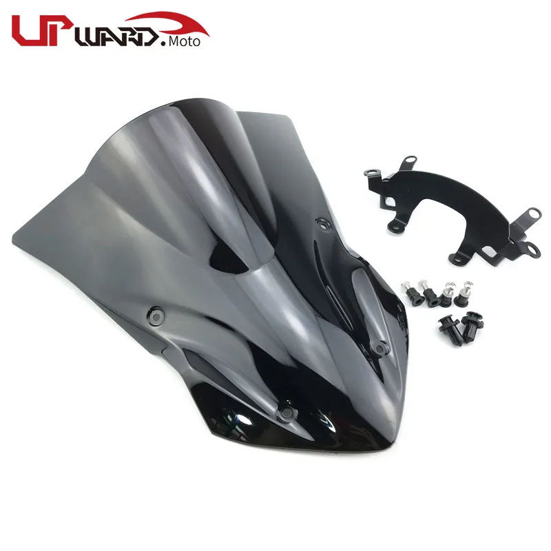 Ветрозащитный экран на лобовое стекло для KAWASAKI Z900 Z 900 ZR900 ZR 2017 2018 2019|Козырьки от