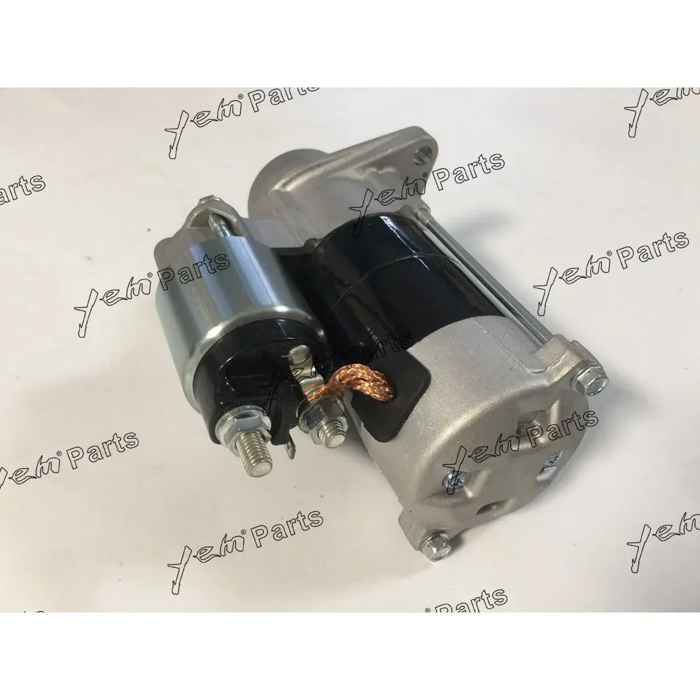 Kubota 엔진 부품 D722 스타터 어셈블리, 12V, 9T, 2.3KW