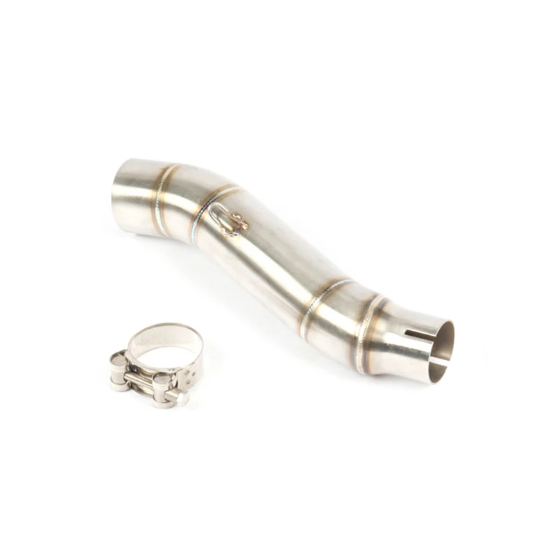 For Honda CBR300 CB300R CB300F Motorcycle Exhaust System Middle Link Tube Pipe - Image 2