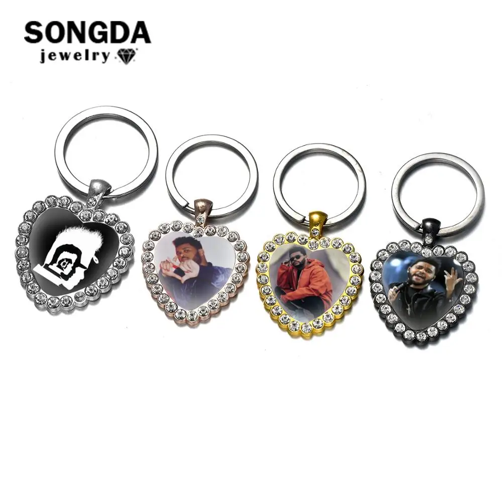 SONGDA Pop хип-хоп певец X.O брелок подарок для музыкальных фанатов модный альбом фото