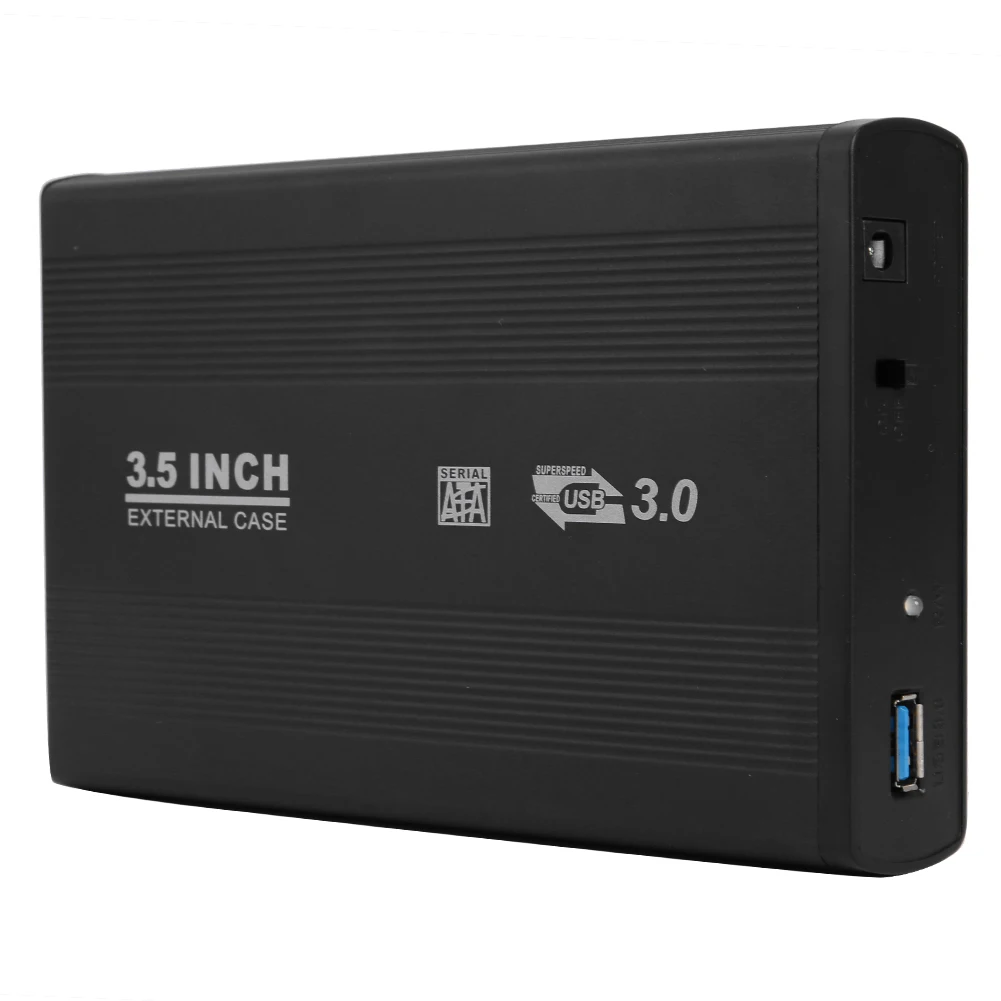 external hard drive case ssd enclosure external hard drive box hard disk case hard drive enclosure hdd case enclosure 2.5/3.5 inch USB 3.0 to SATA Port SSD Hard Drive Enclosure 480Mbps USB 2.0 HDD Case External Solid State Hard Disk Box