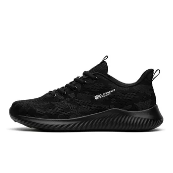 

2020 spring and summer running shoes men's new style fly knit ultra-light running shoes student mesh sneakers men's shoes