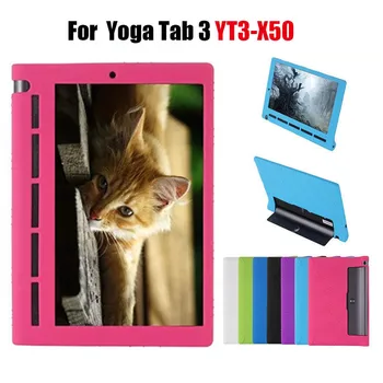 

Silicon Case for Lenovo YOGA Tab 3 10.1 YT3-X50M YT3-X50F Shockproof Tablet Case Cover for Lenovo YOGA Tab 3 YT3-X50M X50f Funda