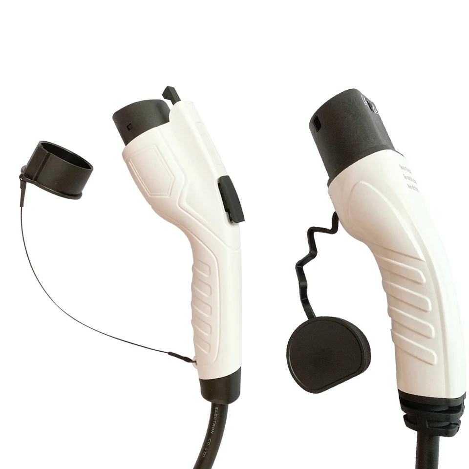EV charger cable SAE J1772 conforms to IEC 62196-2