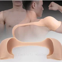 Сильный человек, мускулы на плечах, крепкий силикон, искусственный косплей, крепкий боди, Корректирующее платье,, продукт