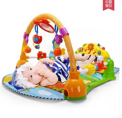 

GOODWAY Infant Pedal Piano Music Fitness Frame Maker Toys for Children And Infants Game Blanket Baby Toys 0-1-Year-Old