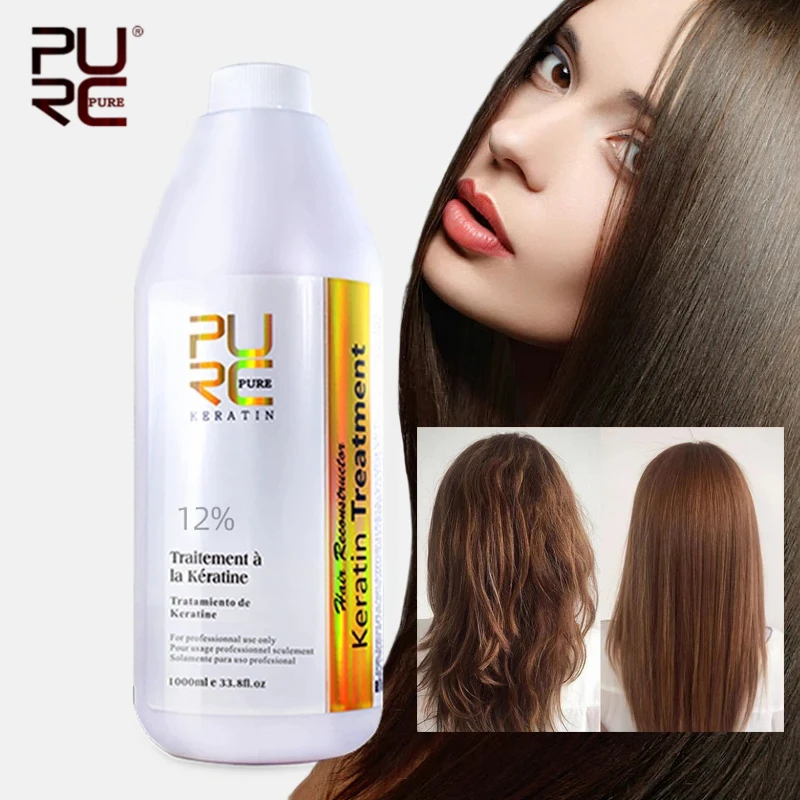 Purc 12 Brazilian Keratin For Hair Repair And Straighten Damage Hair