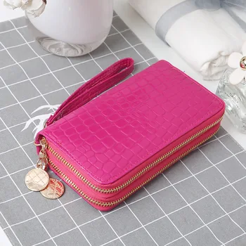 

wallet purse purses wallet women wallets womens wallets and purses double zipper stone pattern luxury wallet women purse