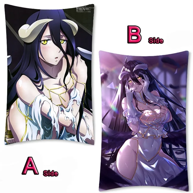 Аниме над лордом Ainz ткань oawl shalltear кровопролитые Dakimakura длинная подушка для объятий чехол кровать подушка Pilow крышка 2WAY 35x55 см - Цвет: 05